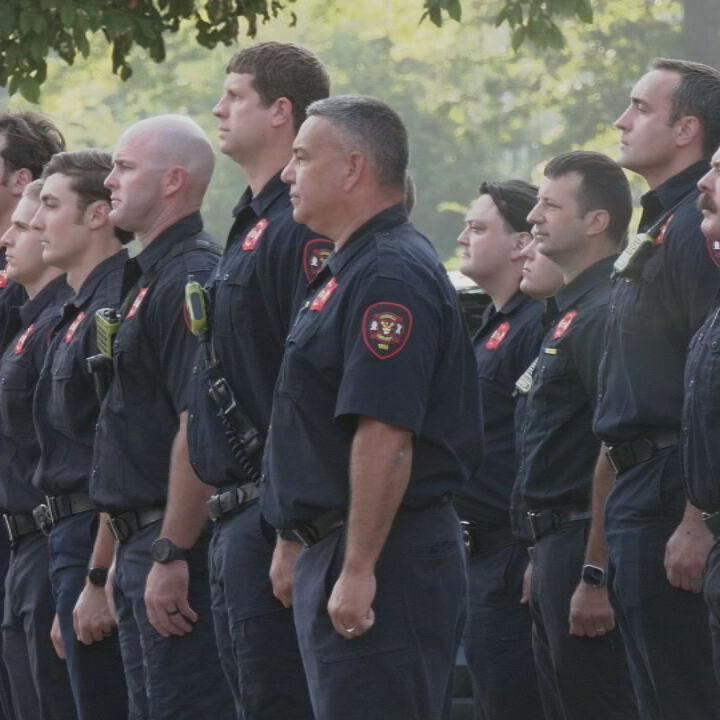 911 Remembrance Ceremony at Louisville Fire Headquarters